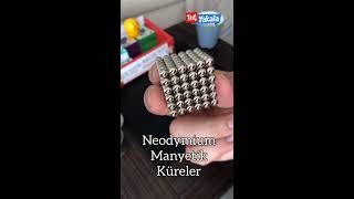 Neodymium Manyetik Küreler - Cube Magnets -Süper Mıknatıs