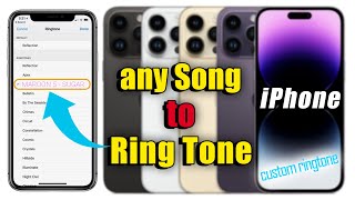 iPhone ringtone to any song || Free of Cost || How to Customize own iPhone Ringtone