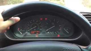 BMW E36 Instrument Cluster Test