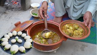 Hyderabadi Baingan Masala Recipe | Bagara Baingan | Making Hyderabadi Stuffed Masala Eggplant Recipe