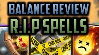 R.I.P ALL SPELLS! Bats, Royal Delivery, AND Miner NERFED! Clash Royale August Balance Change Review