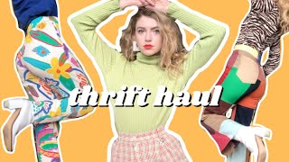 THRIFTING SPRING 2020 TRENDS! SPRING 2020 TRENDS THRIFT HAUL INSPIRED BY FASHION WEEK!