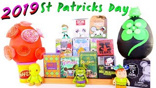 2019 DCTC ZerO St Patrick's Day Blind Boxes Playdoh Surprise Eggs Opening Collectables 'N Toys