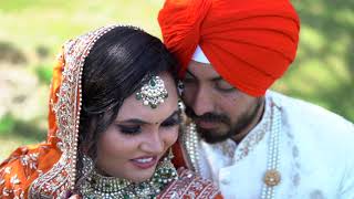 Best Indian Punjabi Sikh Wedding Cinematic | Karanpartap Singh & Amanjot Kaur | Vicky Studio Rahon