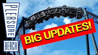 BIG Blackpool Pleasure Beach UPDATES - Easter 2022