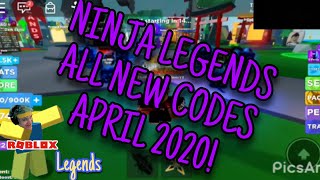 ROBLOX NINJA LEGENDS ALL CODES APRIL 2020!!