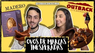 Experimentando OVO DE PÁSCOA do MADEIRO e do OUTBACK! | Vale a pena?