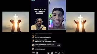 MUSLIM LEARNS TRUTH ABOUT JESUS LIVE ON TIKTOK