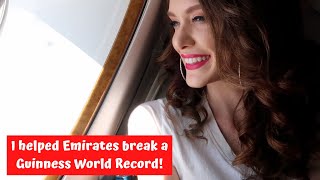 I helped Emirates break a Guinness World Record!