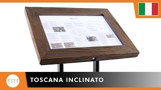 Espositori per Menu – Toscana Inclinato