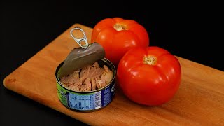 Do you have tomatoes and tuna? Make this easy and delicious recipe.