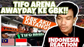 REACT #25: TIFO ARENA - GBK Aku Datang! | Persija Jakarta vs JDT | Piala AFC 2018🇮🇩🇲🇾