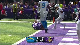 Kirk Cousins 2023 NFL Game Highlights vs Chargers | THH