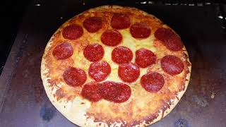 Frozen DiGiorno Pizza on Traeger Wood Pellet BBQ Smoker