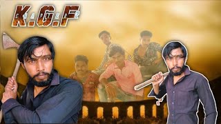 K.G.F લાકડા કાપવા વાળો || YOUTUBE વાળો || K.G.F 2 trailer spoof || gujju ki yari