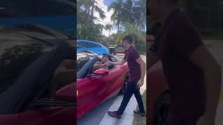 Ferrari 812 GTS Pulls up to Miami Mansion 😳 $700,000 Tailor Made Ferrari IMPOSSIBLE!!!!! #supercar