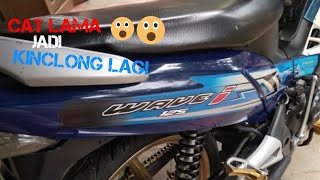 cara menghilangkan baret dan kusam pada body motor