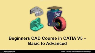 Beginners CAD Course in Catia V5 - Basic to Advanced || Certified || ISOPARA