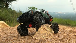 SCX10 ii Jeep Axial Off-road Trailing RC Crawler