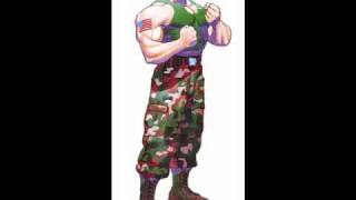 Street Fighter II CPS-2-Guile Stage