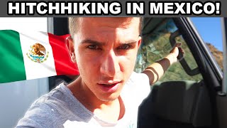 I Hitchhiked in a Truck in Mexico! 🇲🇽 Hitchhiking Day 8