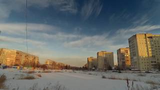 Озерск Закат Timelapse Таймлапс