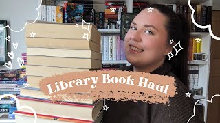 Library BOOK HAUL | Amazing Finds | 10 books for just £3!