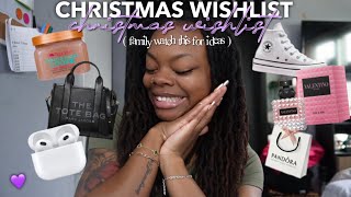 my christmas wishlist🎁  *family watch this for ideas*