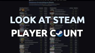 How to look at Steam Player Count