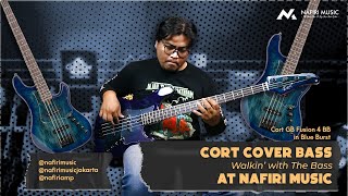 Tampilan Bass Cort Ga Pernah Gagal I Cort GB Fusion 4 BB in Blue Burst (Demo By Indra KAI)