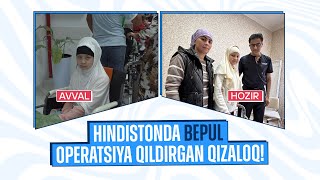 HINDISTONDA BEPUL JARROHLIK AMALIYOTINI O'TKAZGAN QIZALOQ! | AAKASH HEALTHCARE TASHKENT