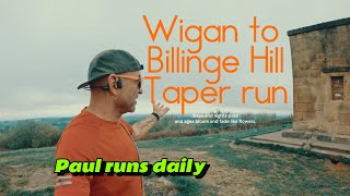 Ultra Trail Snowdonia / UTS / taper run / Wigan to Billinge Hill