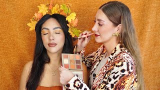 ASMR Meticulous Autumn Goddess Styling | Brushing, Styling, Makeup, Finishing Touches | Roleplay