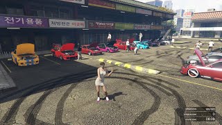 GTA 5 Online Car Meet PS4