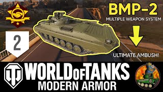 BMP-2 II Tank Review II ULTIMATE AMBUSH! II Multiple Weapon System II World of Tanks Modern Armour