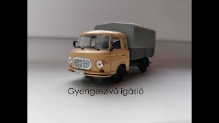 Bemutató: DeAgostini (1:43) - Barkas B1000 HP (HUN)