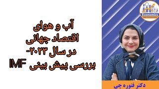 آب و هوای اقتصاد جهانی در سال ۲۰۲۳-بررسی پیش بینی IMF.دکتر زهرا فتوره چی_تحلیل گر اقتصادی