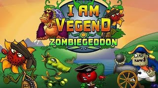 Мультик игра для Детей Супер перцы против зомби 2 часть   I am Vegend Zombiegeddon