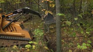 Creating mountain bike trails with the Vermeer S800TX mini skid steer loader