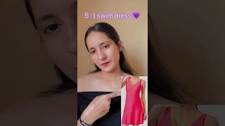 12 different types of swimsuit with name #ytshorts #foryou #swimsuit #shorts