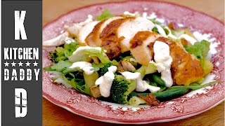 Rotisserie Chicken Caesar Salad | Kitchen Daddy