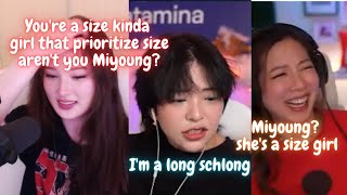 Fuslie and Tina find out what kind of gril SUS Miyoung is.