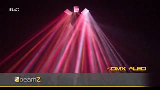 BeamZ MultiACIS3 LED with Laser, Strobe & Derby DJ Light