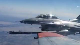 Egyptian F-16 maneuvers