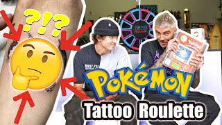 Pokemon TATTOO ROULETTE !! (w/ Zack Lugo, RARE Pokemon Cards + MORE!)