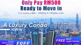 M Vertical @Jalan Cheras 3 & 4 Bedroom Condo Brand New Condo ready now Walking distance to MRT & LRT