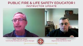 Public Fire & Life Safety Educator I Instructor Update