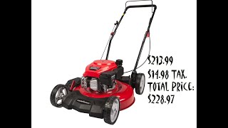 Lawn Mower Replacement and Purchase