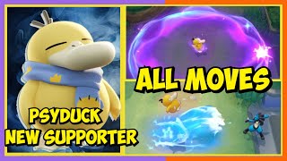 NEW SUPPORTER PSYDUCK REVEAL - POKEMON UNITE - FIRST LOOK !