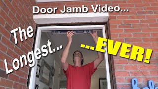 How to replace a door jamb | Budget Elegant Entry - Part 3